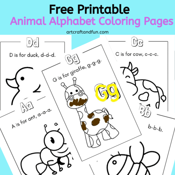 Coloring alphabet pages printable kids letter