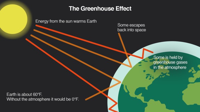 What is the greenhouse effect drawing easy