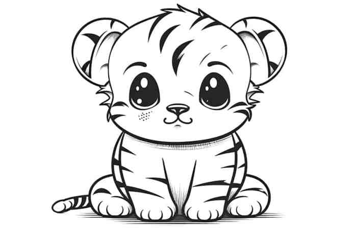 Animal coloring pages for boys