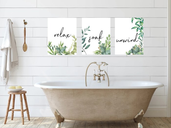 Etsy bathroom wall decor