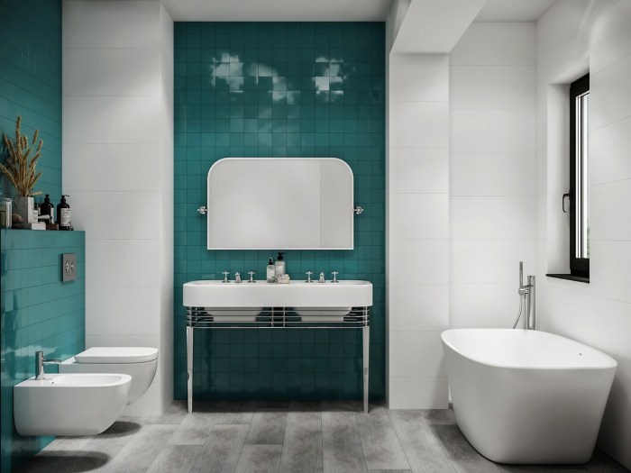 Bathroom decor ideas teal