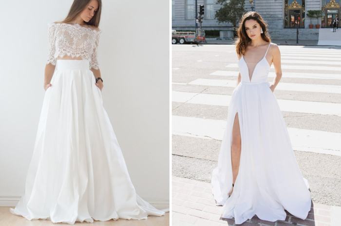 Wedding dresses for pear shaped brides