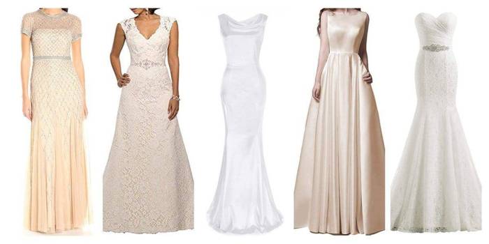 Wedding dresses for ladies over 40