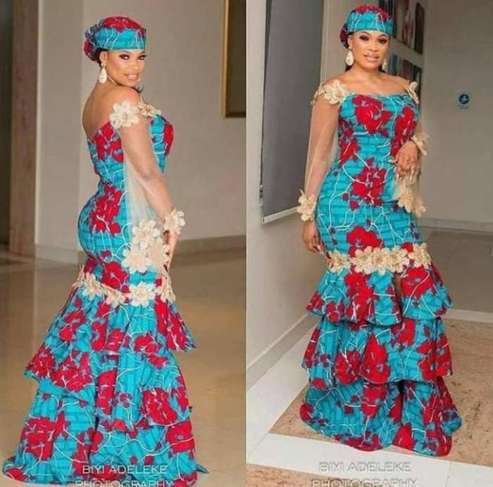 Classy ankara wedding guest dresses