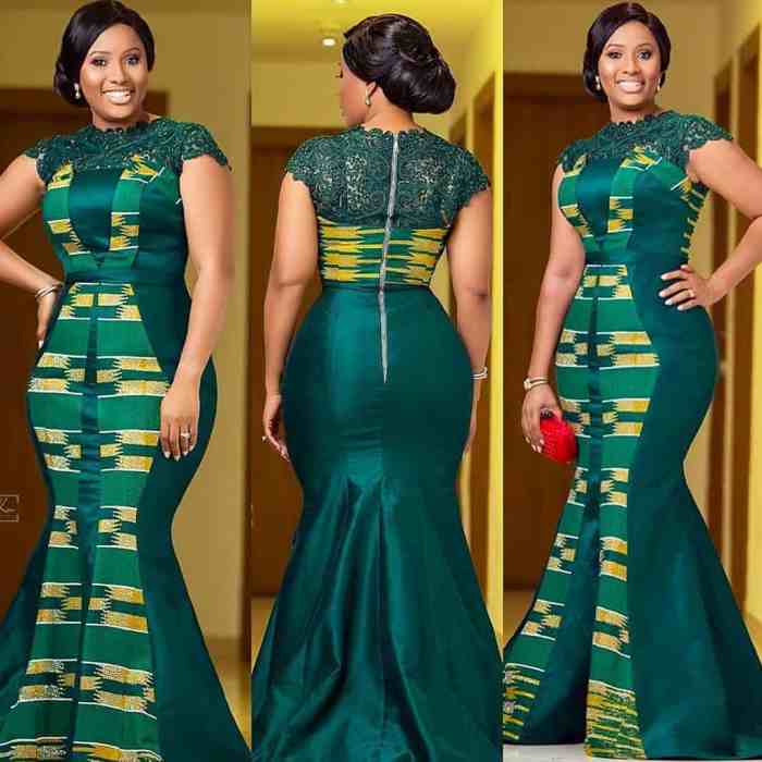 Classy ankara wedding guest dresses