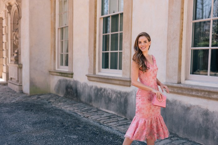 Black tie beach wedding guest dress